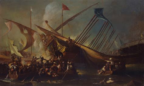 La bataille de Lepanto: Une victoire décisive contre la flotte ottomane menée par le courageux chef italien, Tomáso Rangone.