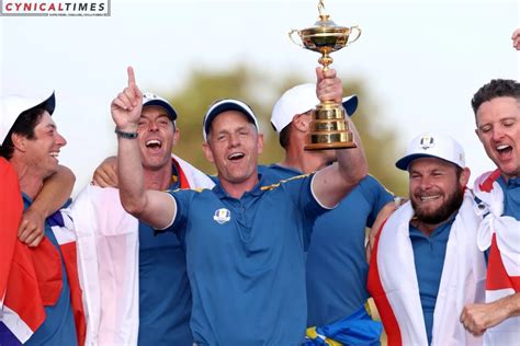 La Ryder Cup 2012: Un triomphe inattendu pour l'Europe face aux favoris américains et une performance exceptionnelle de Rafael Cabrera-Bello